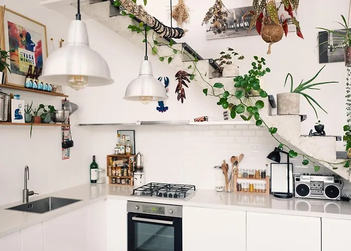 Duplex Sur Cour Arboree Апартаменты Париж